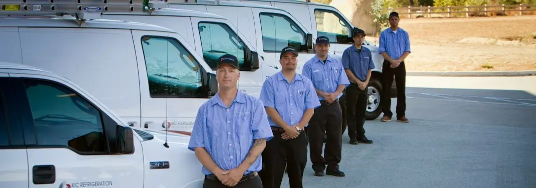 KIC Refrigeration crew ready for Mini Split Repair jobs across League City